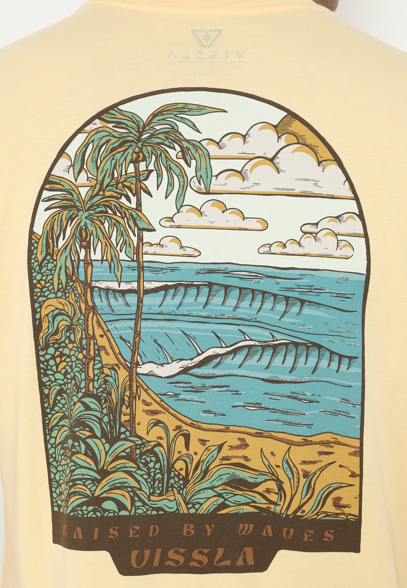 VISSLA-COVE COSMIC SS ORGANIC TEE