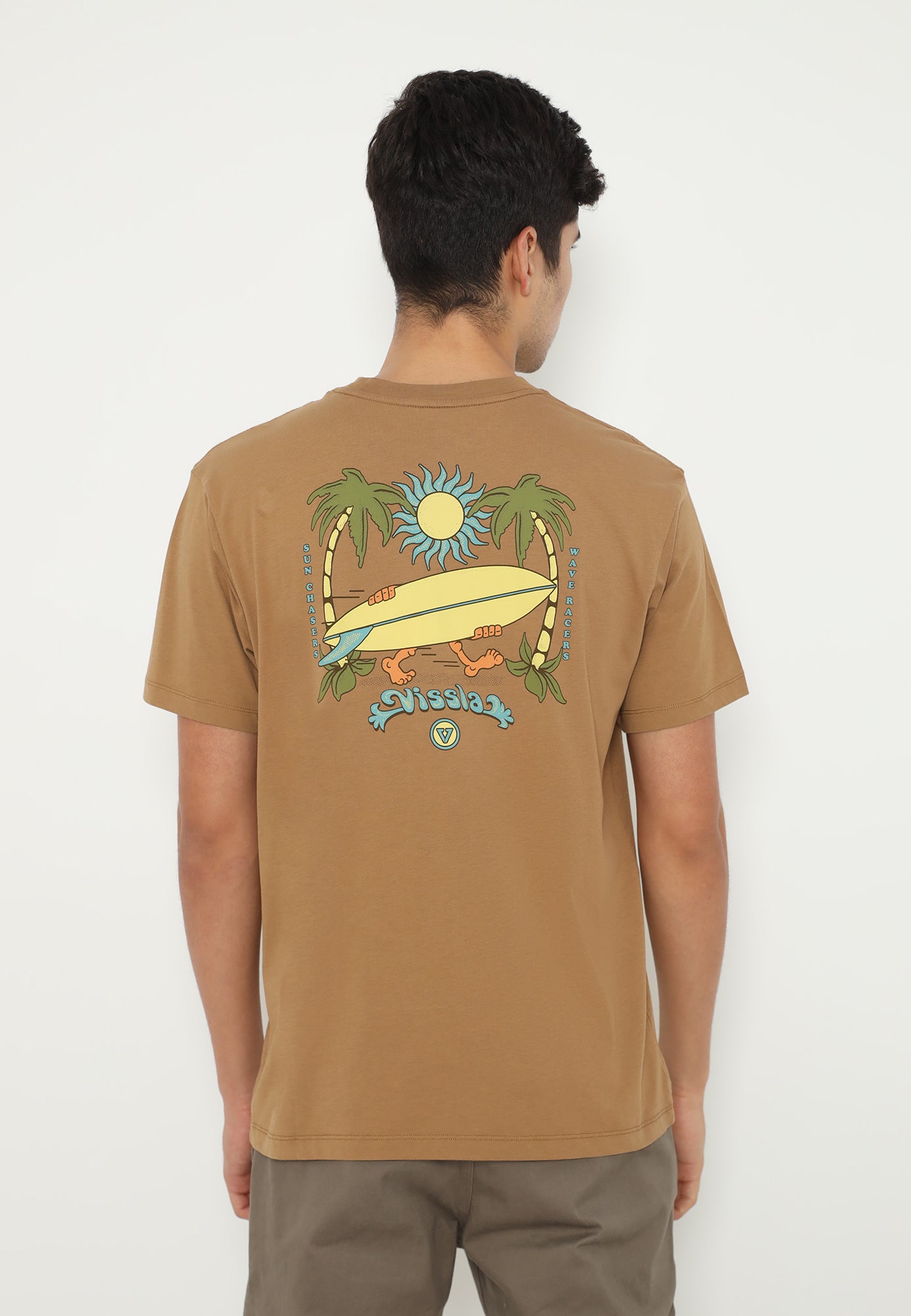 VISSLA-OUT THERE ORGANIC TEE-DKK