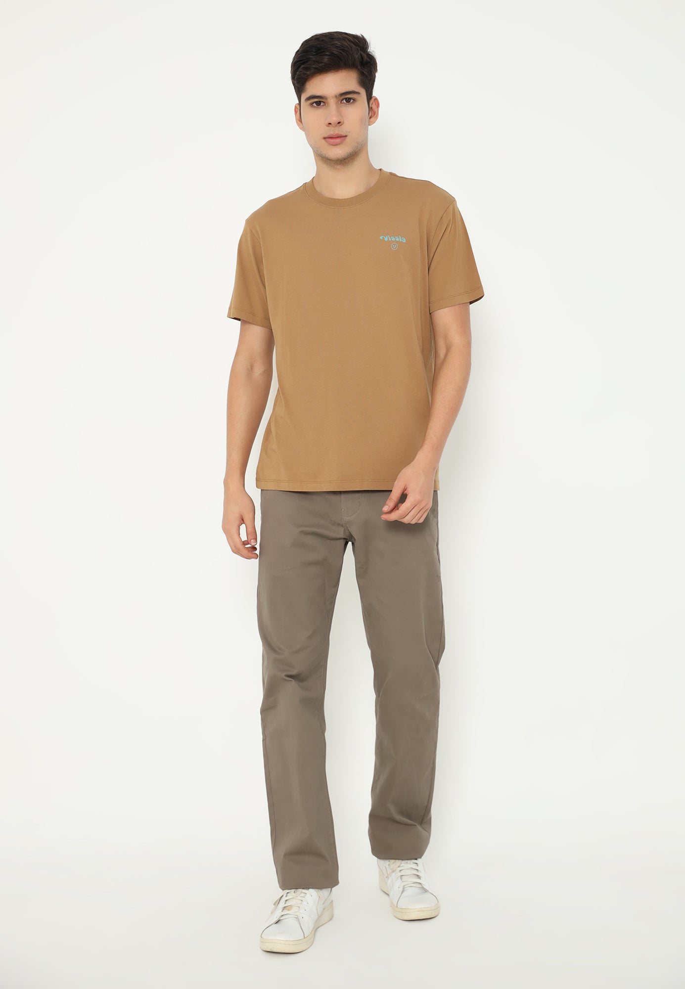 VISSLA-OUT THERE ORGANIC TEE-DKK