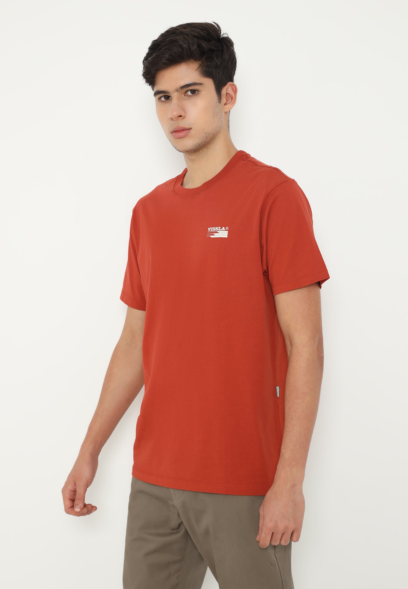 VISSLA-BIG SKY ORGANIC TEE-BRK