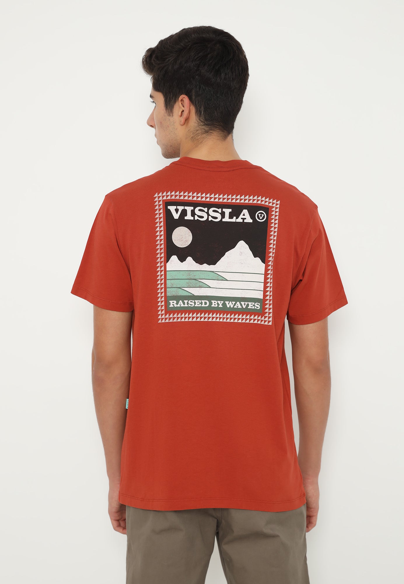 VISSLA-BIG SKY ORGANIC TEE-BRK