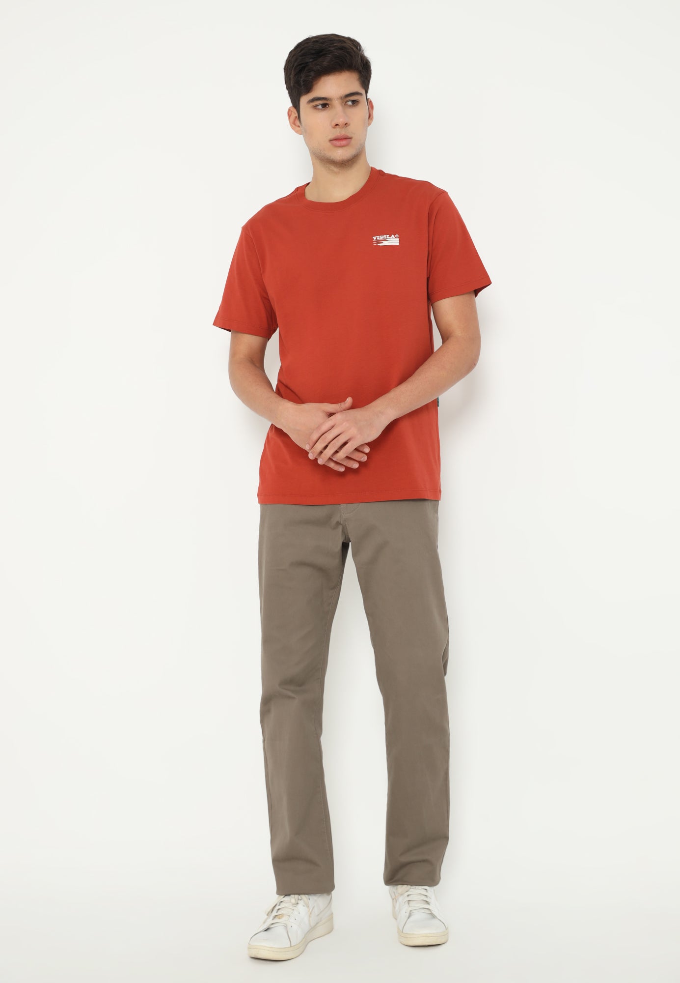 VISSLA-BIG SKY ORGANIC TEE-BRK