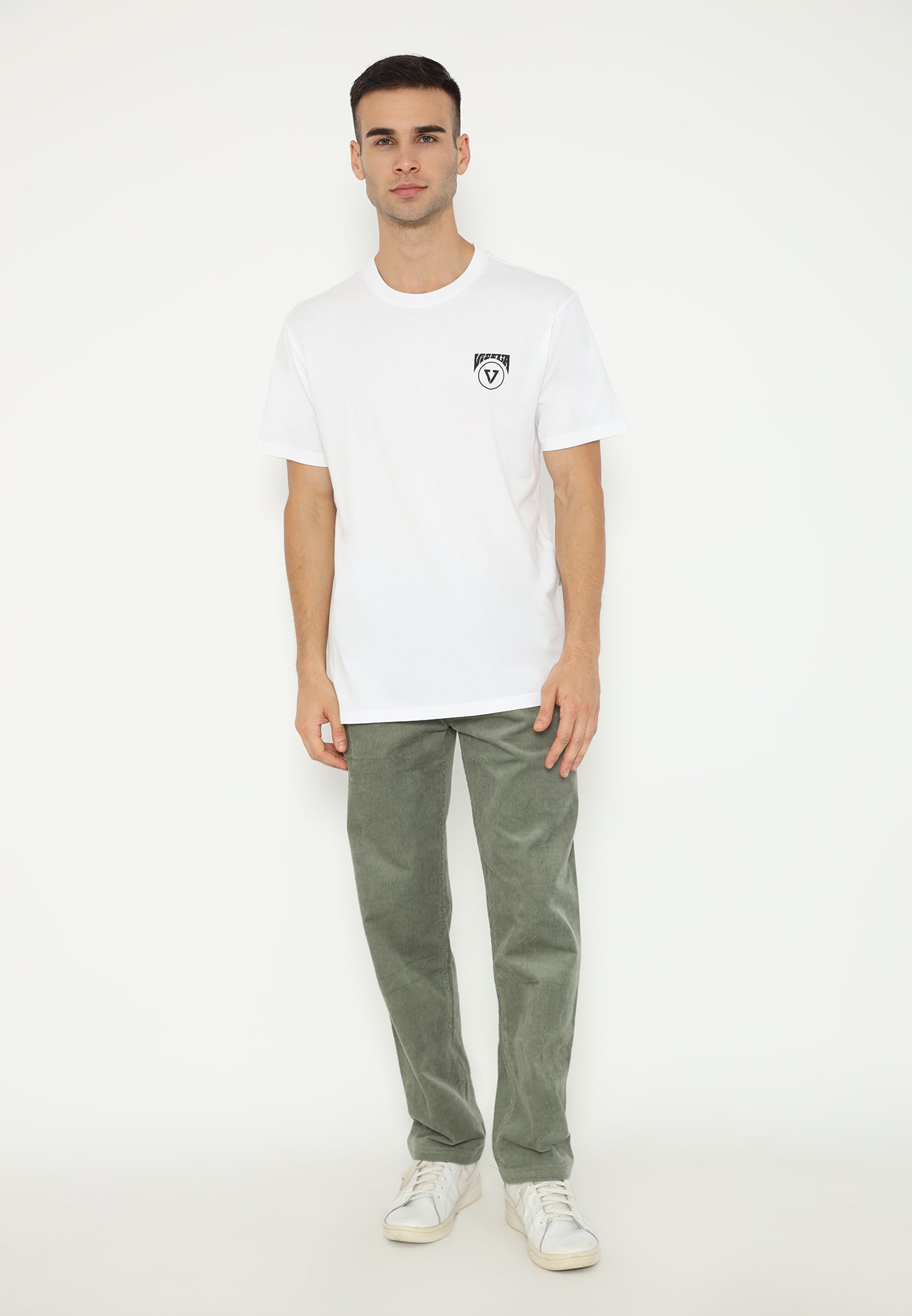 VISSLA-INKED ORGANIC TEE-WHT