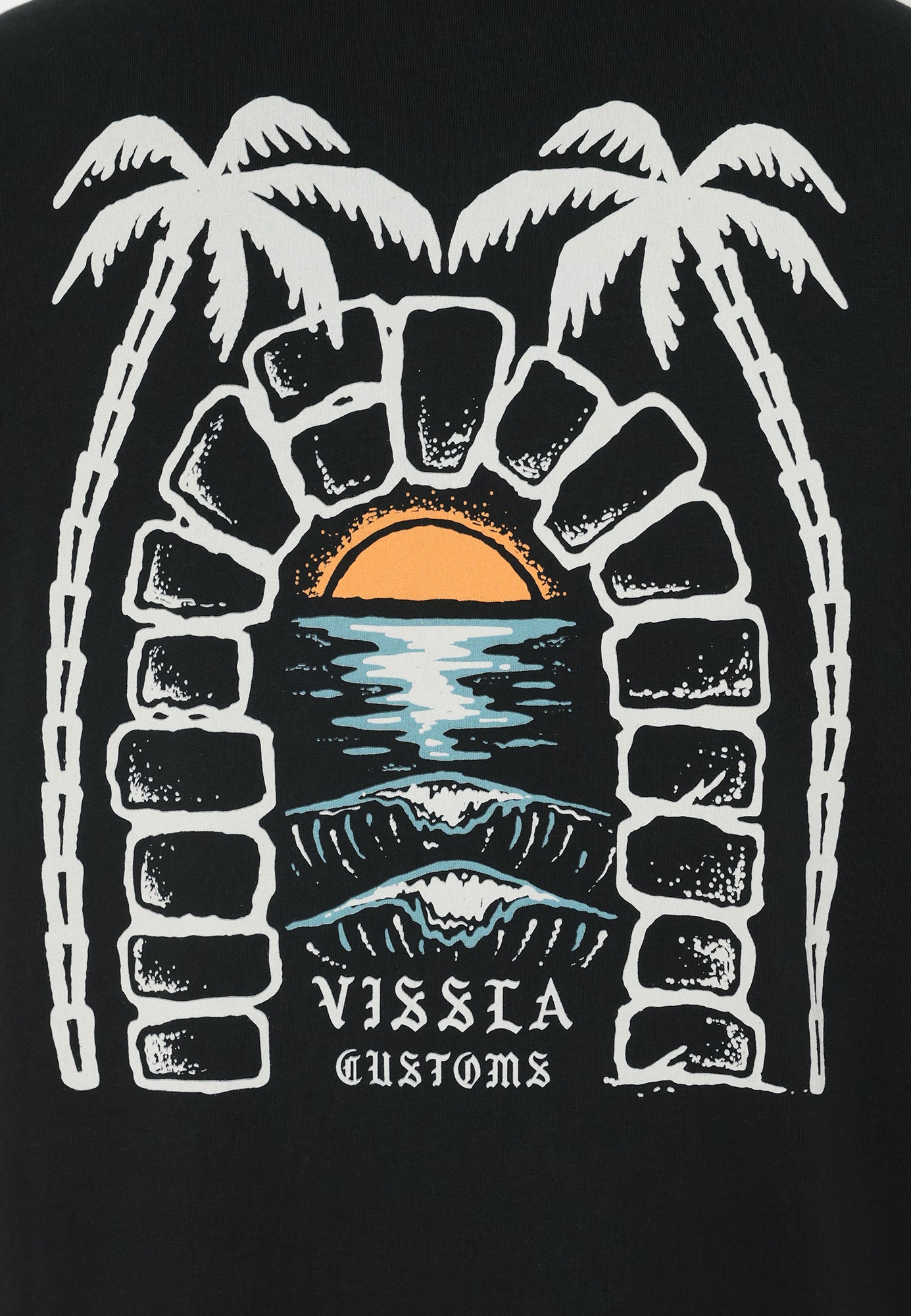 VISSLA-ARCHWAVES SS ORGANIC TEE