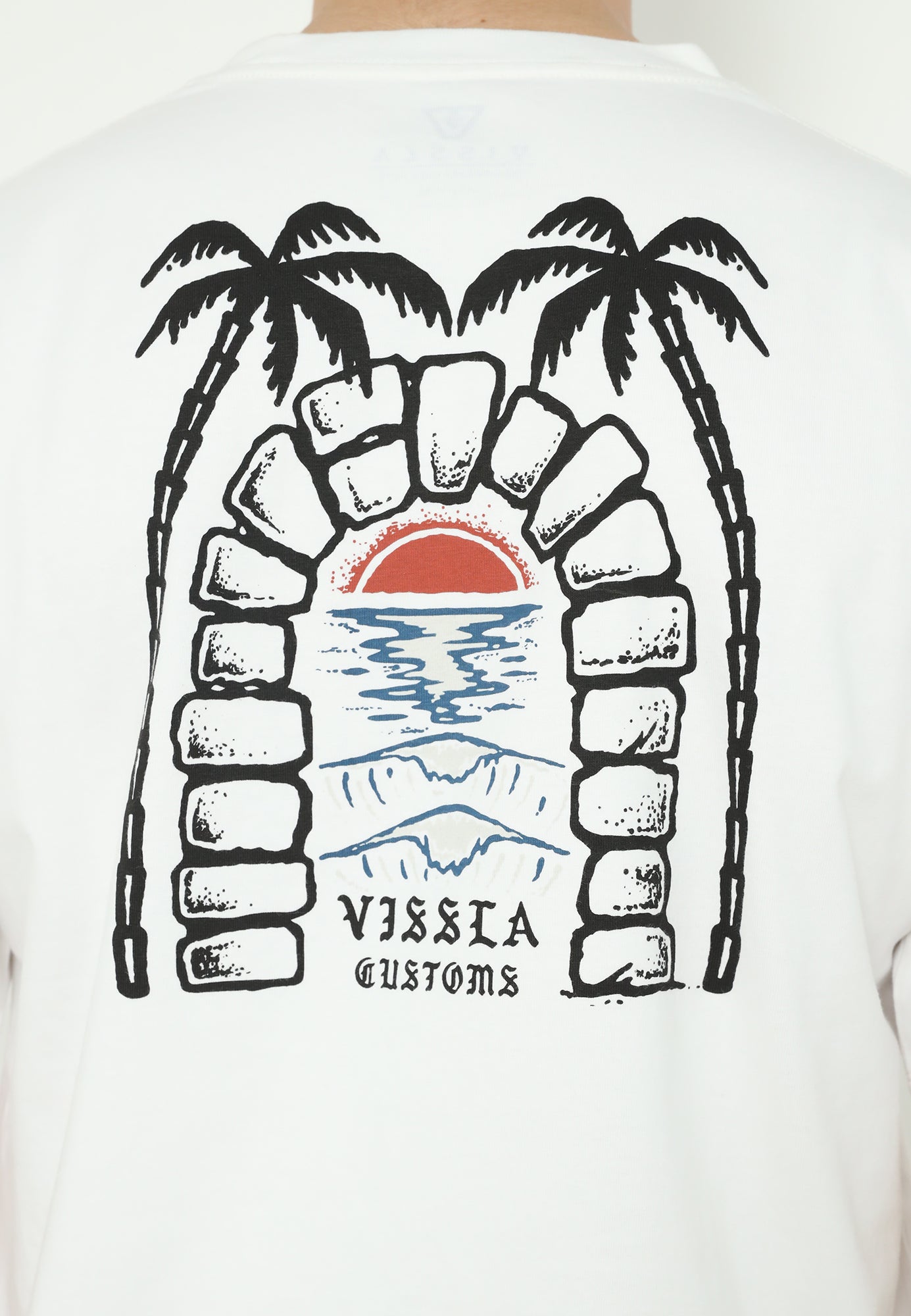 VISSLA-ARCHWAVESOVERSIZED RECYCLED TEE