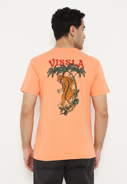 VISSLA-BIG CAT SS ORGANIC TEE