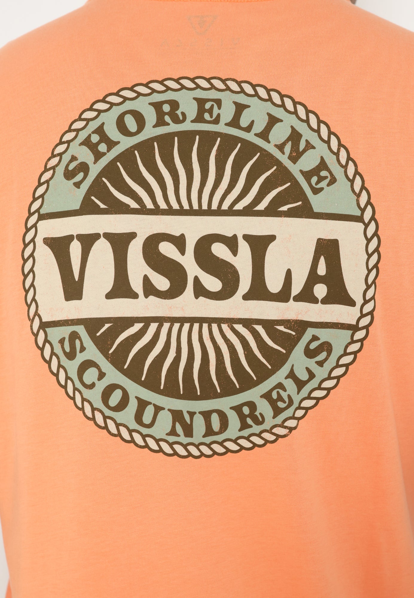 VISSLA-SCOUNDRELS SS ORGANIC TEE