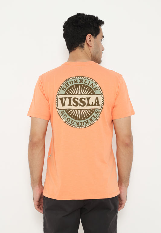 VISSLA-SCOUNDRELS SS ORGANIC TEE