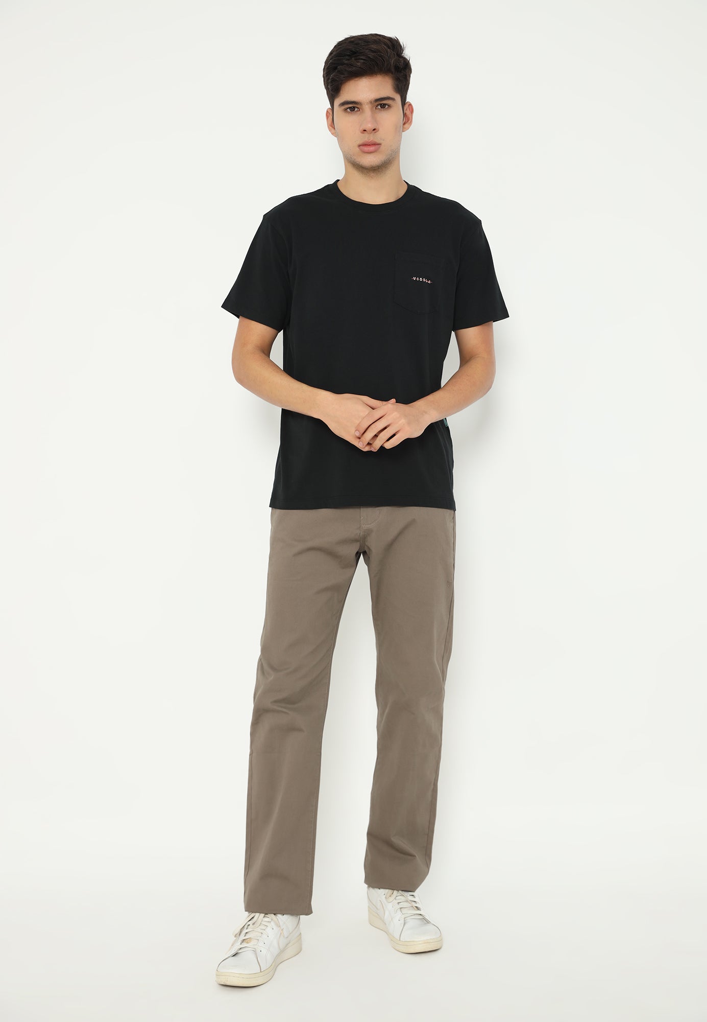 VISSLA-SKULL ISLAND PREMIUM ORGANIC PKT ORGANIC TEE-BLK