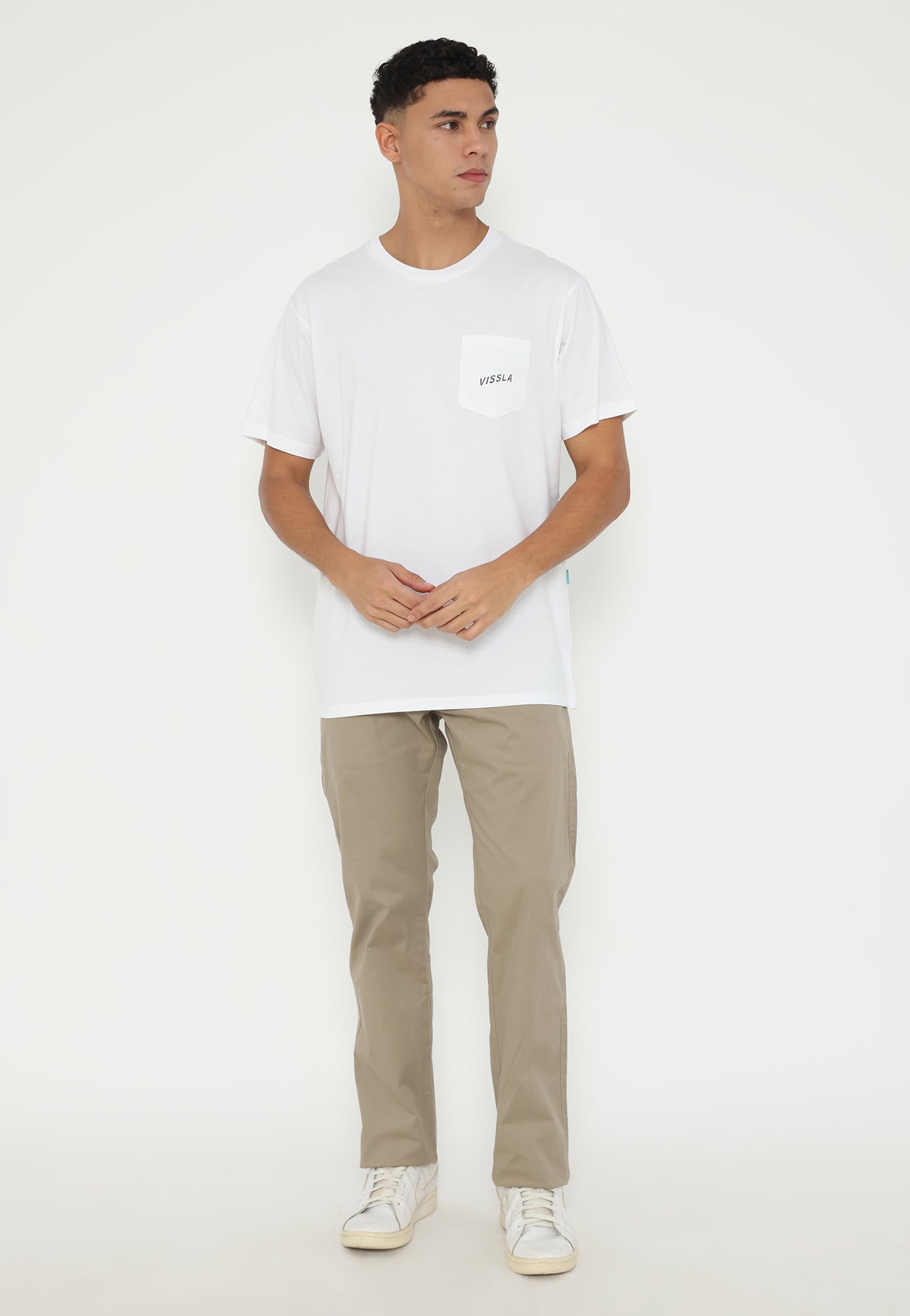 VISSLA-CAPTAIN SS ORGANIC POCKET TEE