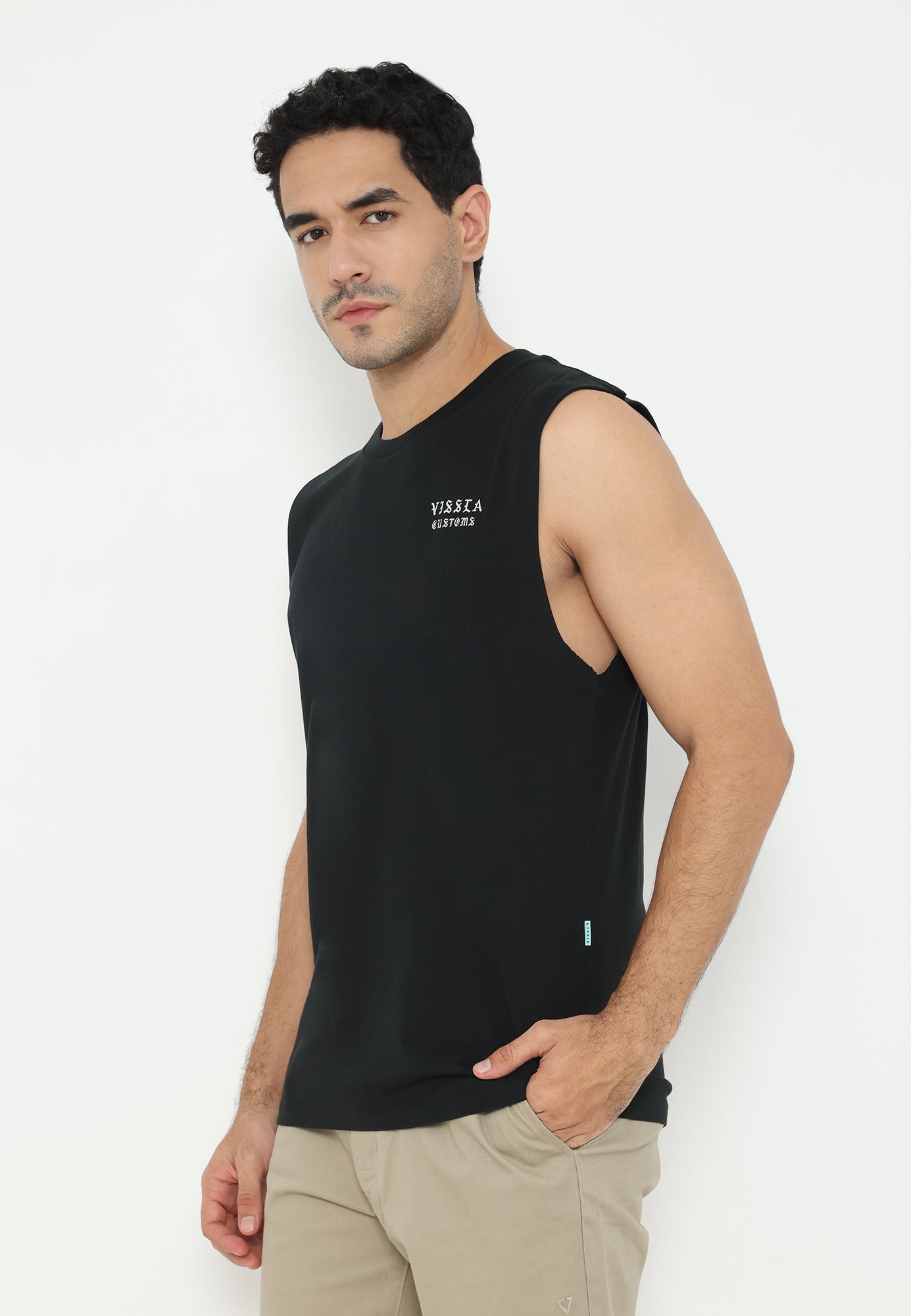 VISSLA-ARCHWAVES ORGANIC MUSCLE TEE