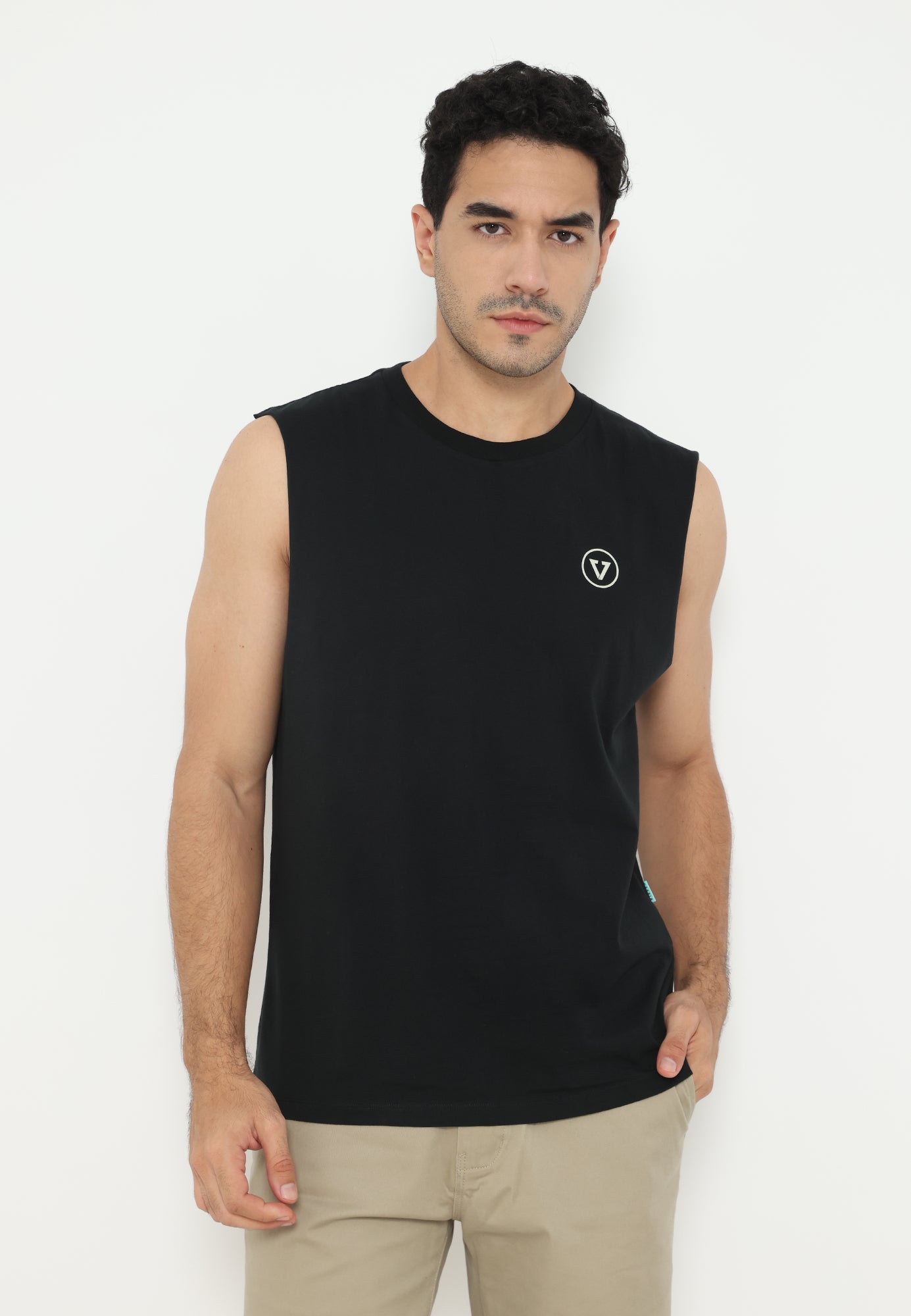 VISSLA-SHALLOWS ORGANIC MUSCLE TEE