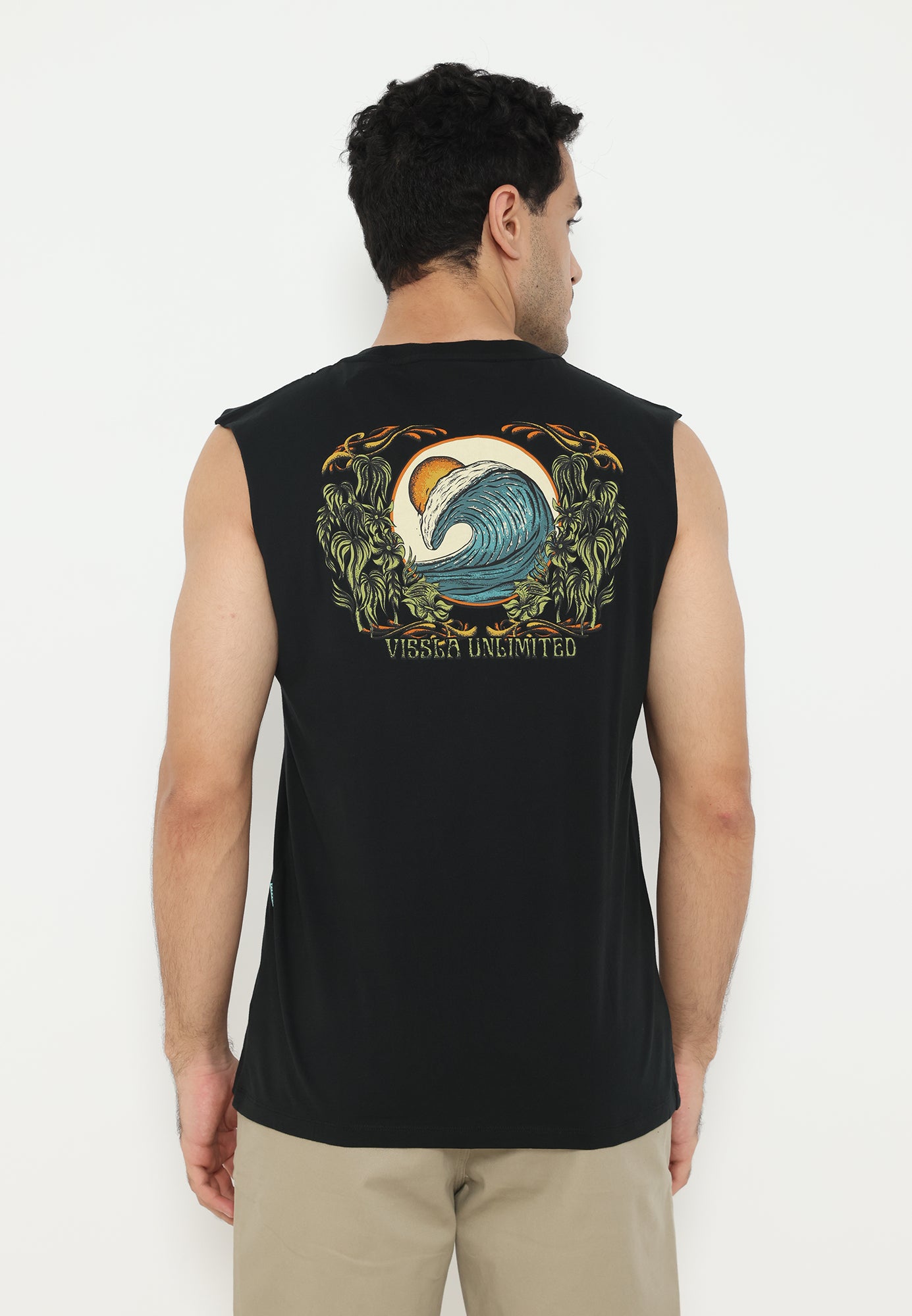 VISSLA-SHALLOWS ORGANIC MUSCLE TEE