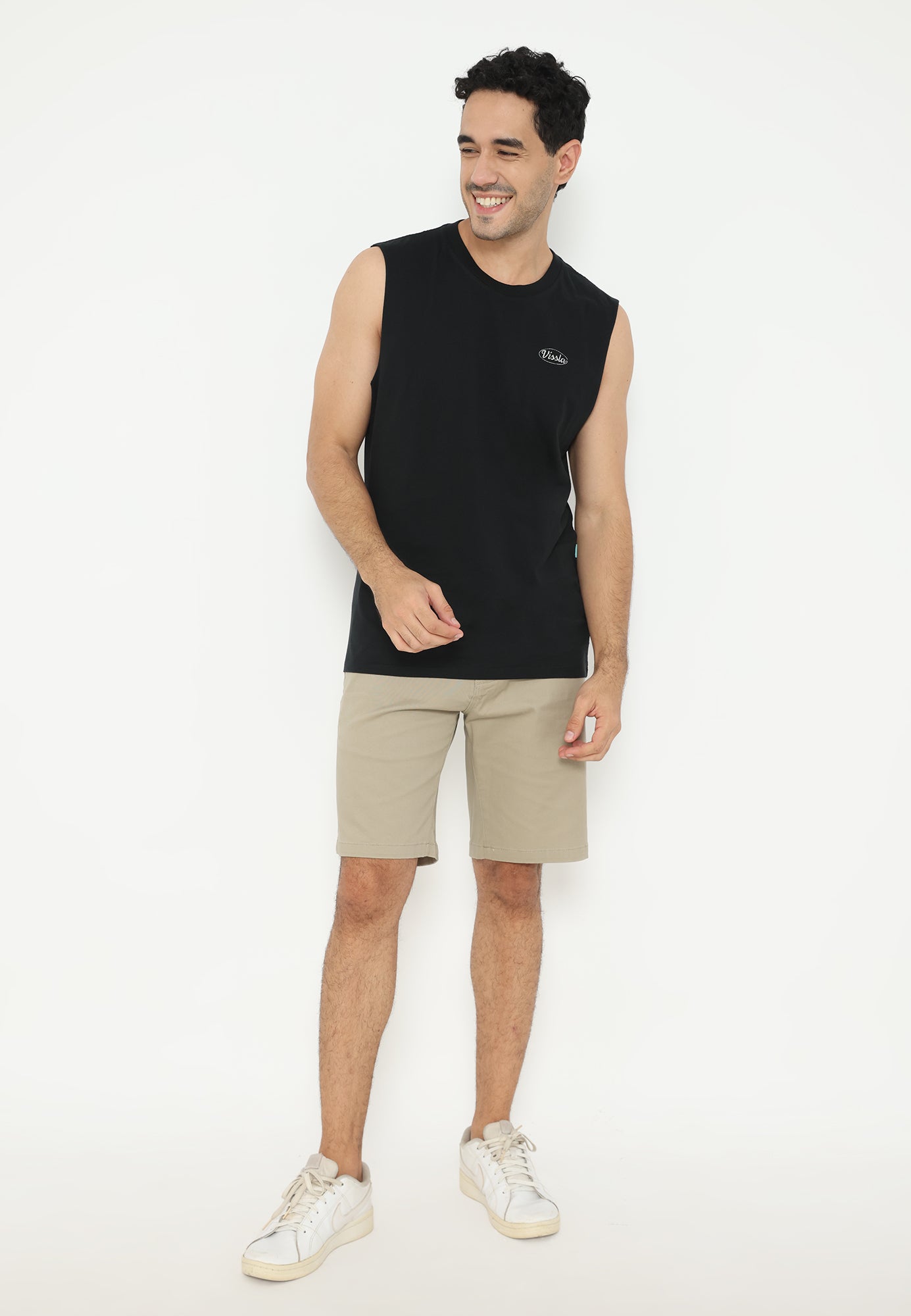 VISSLA-SHRED SERVICES ORGANIC MUSCLE TEE