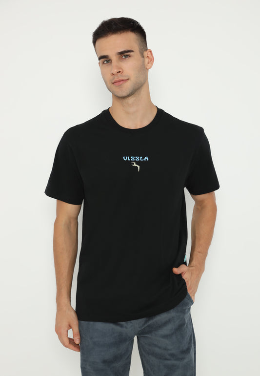 VISSLA-TRES PALMAS COMP ORGANIC TEE-BLK
