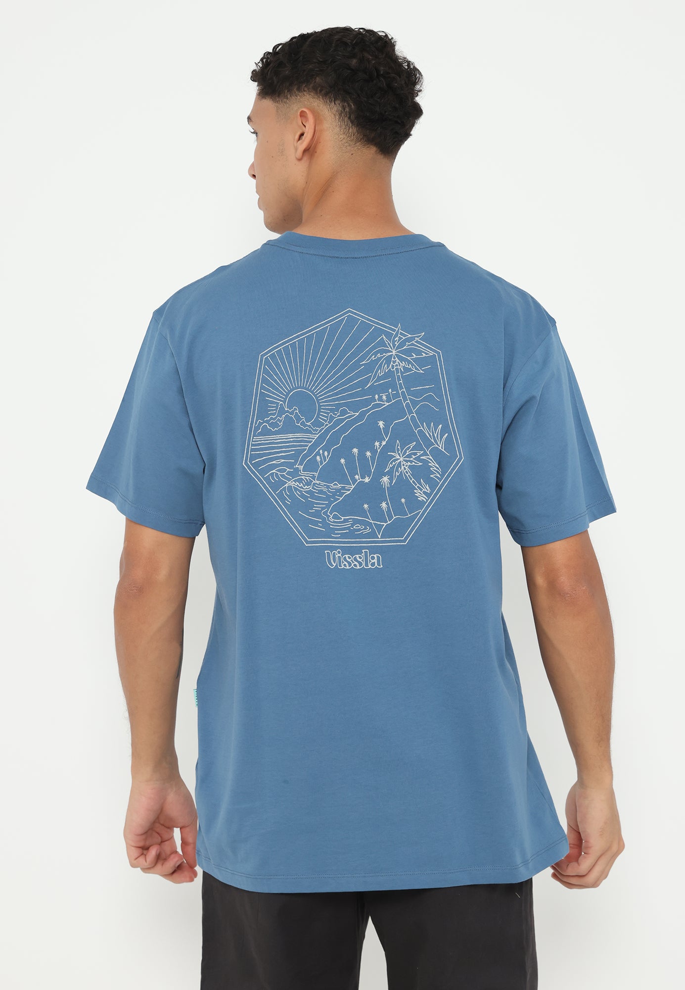 VISSLA-INTERCOASTAL COMP SS ORGANIC TEE