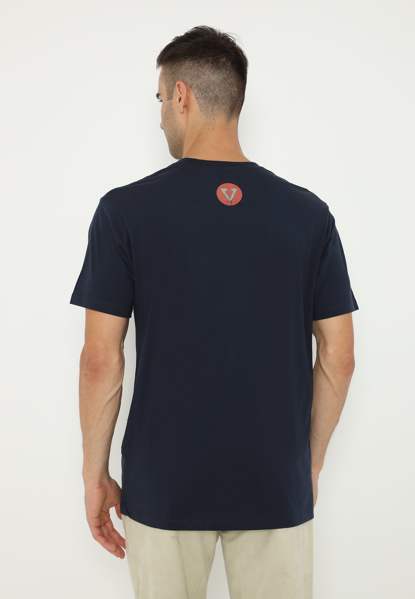 VISSLA-EMBLEM SS TEE-DKD