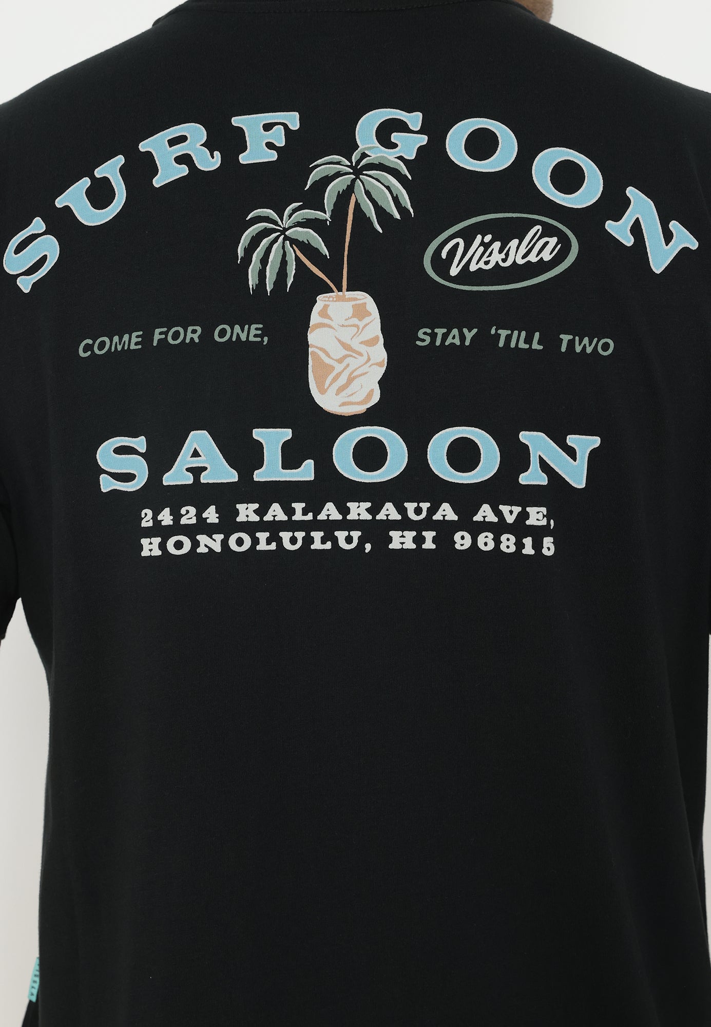 VISSLA-GOONS SS ORGANIC POCKET TEE