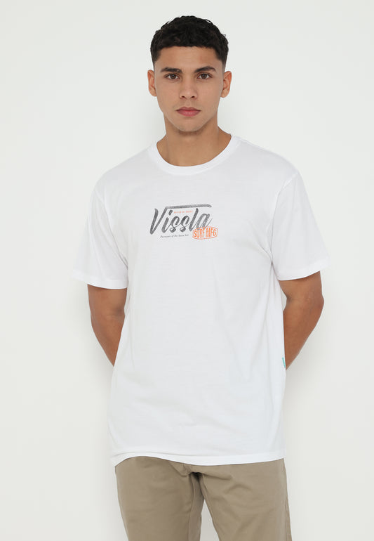 VISSLA-STAMPED SS ORGANIC TEE