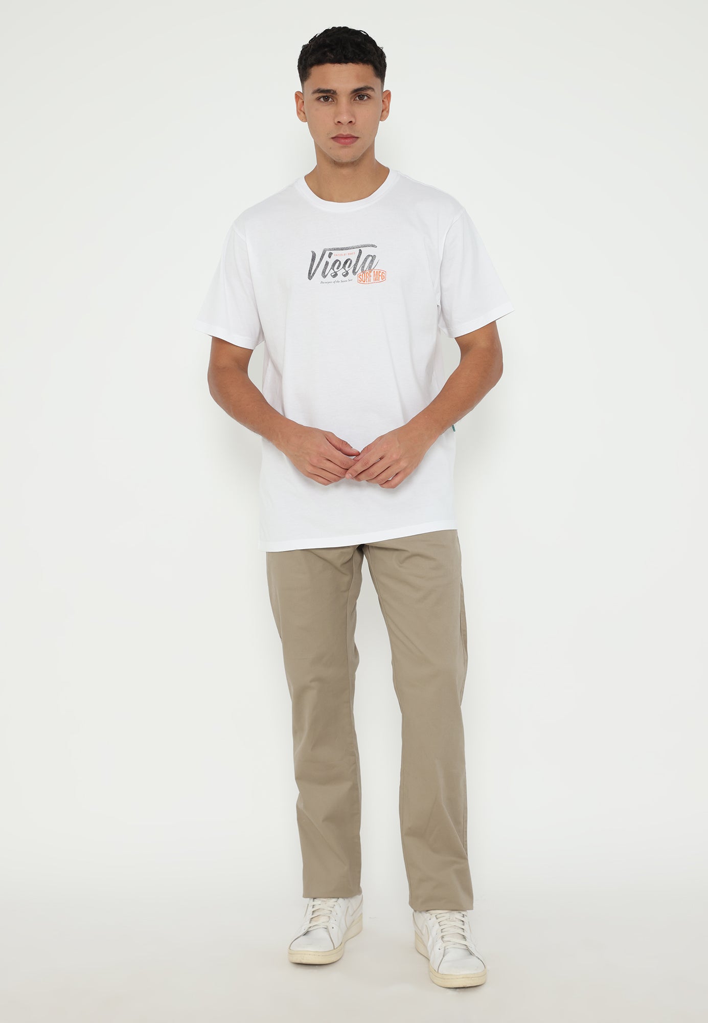 VISSLA-STAMPED SS ORGANIC TEE