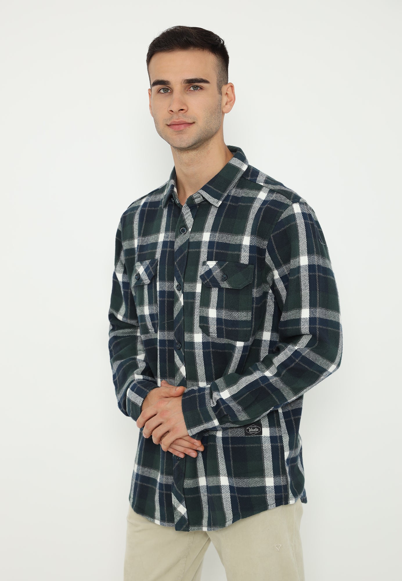 VISSLA-CREATORS INNOVATORS ECO LS FLANNEL