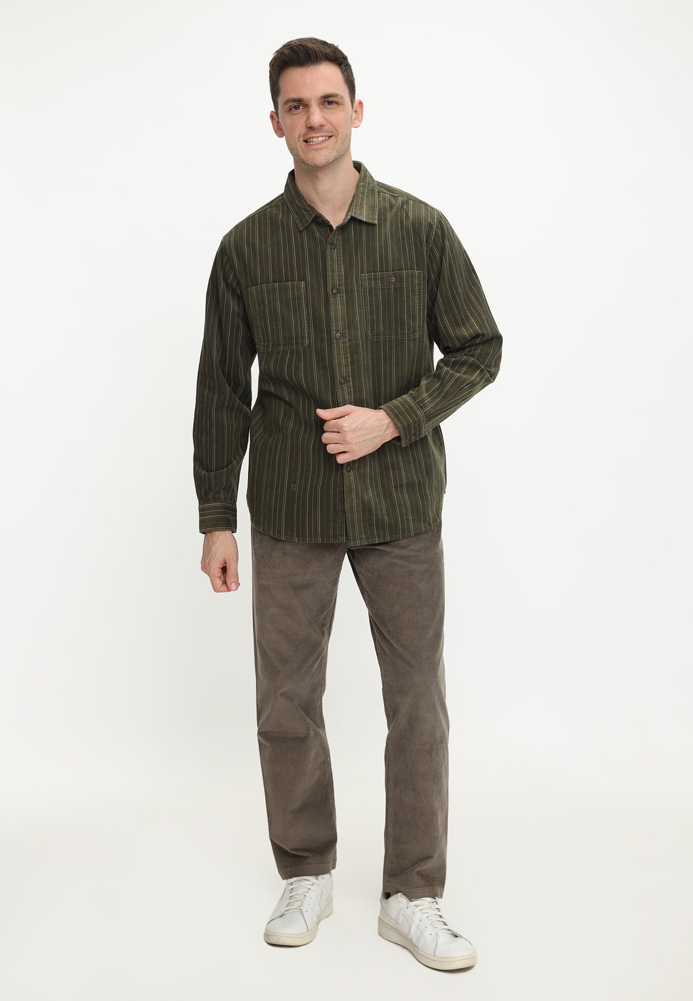 VISSLA-RAILS CORD LS SHIRT