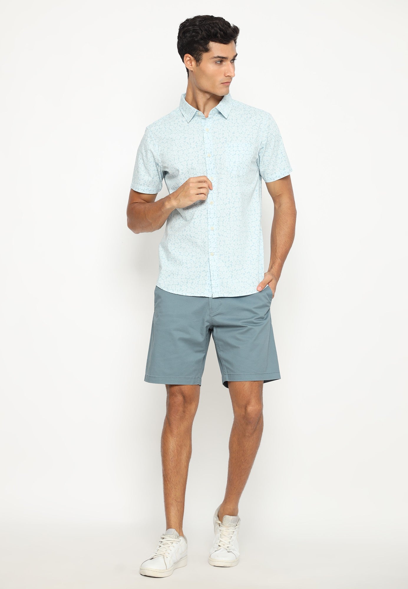 VISSLA-CUT UP SS ECO SS SHIRT