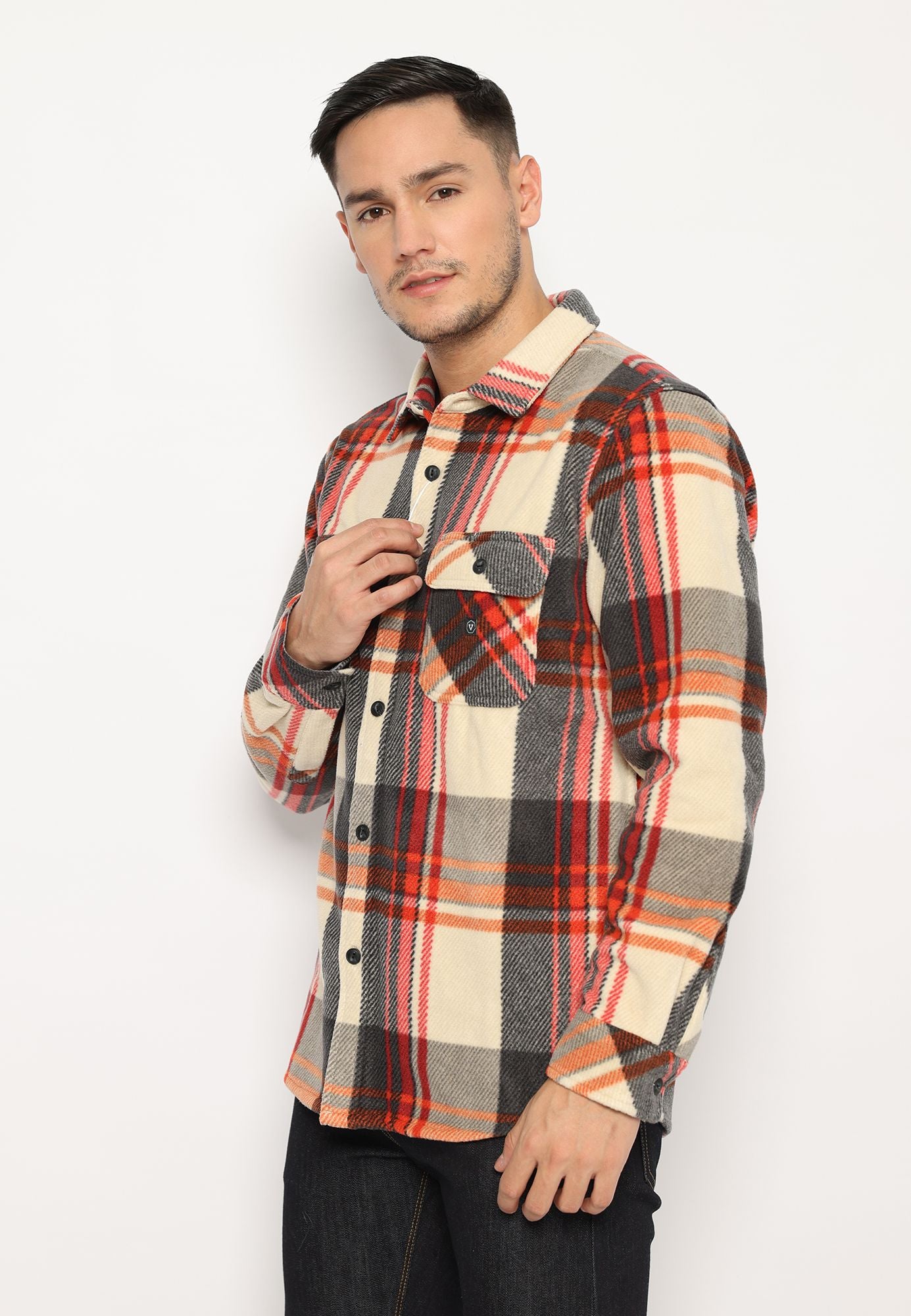VISSLA-ECO-ZY LS POLAR FLANNEL