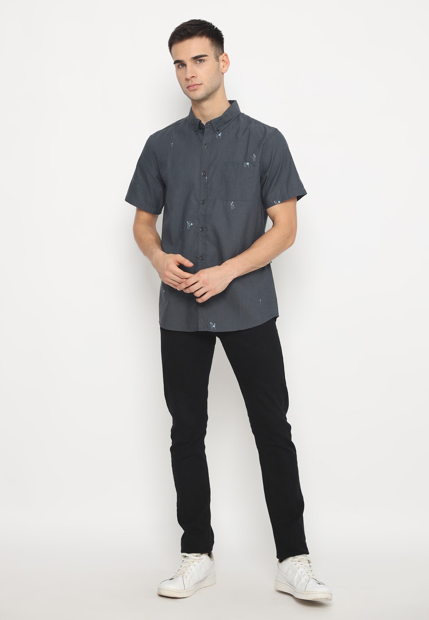 VISSLA-PALM AWAY ECO SS SHIRT