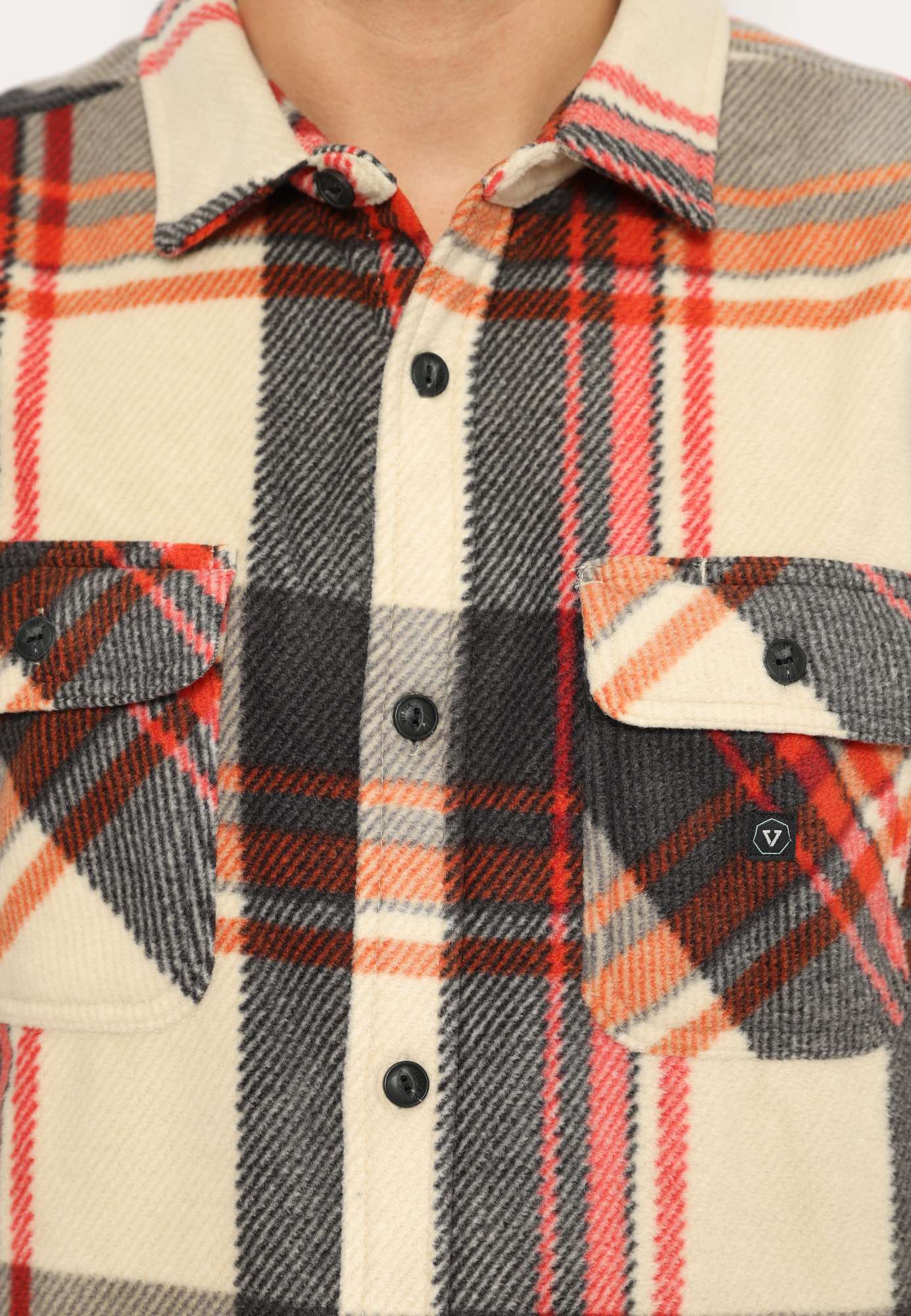 VISSLA-ECO-ZY LS POLAR FLANNEL