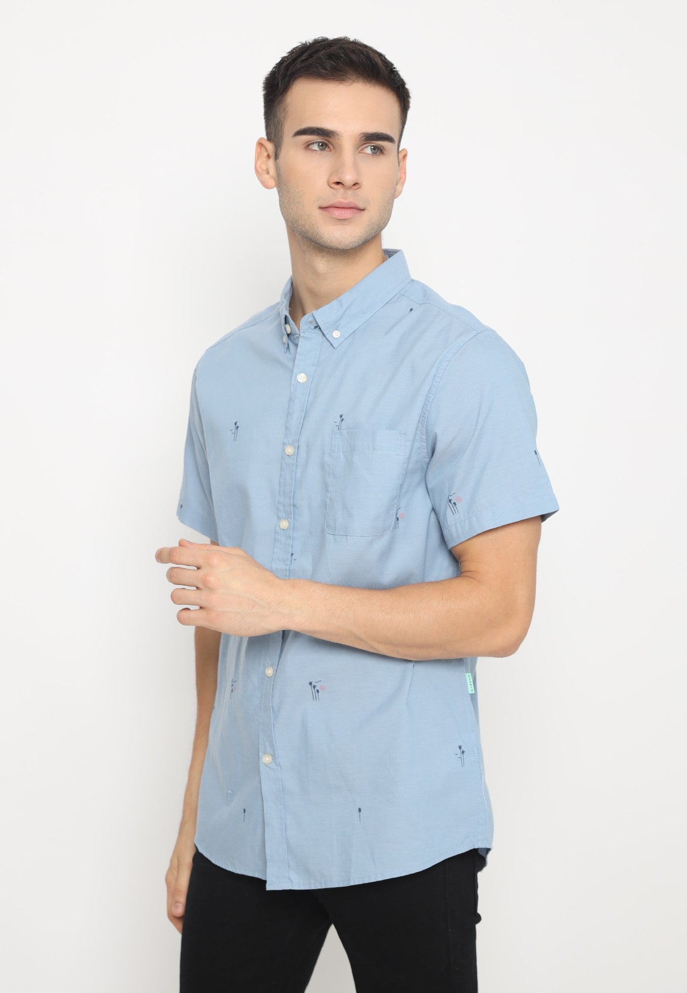 VISSLA-PALM AWAY ECO SS SHIRT