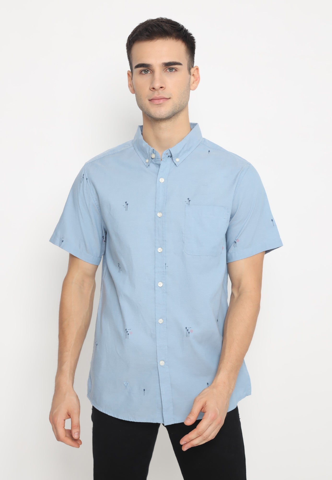 VISSLA-PALM AWAY ECO SS SHIRT