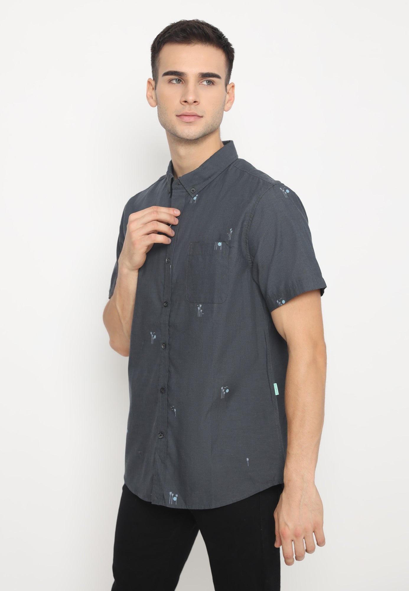 VISSLA-PALM AWAY ECO SS SHIRT