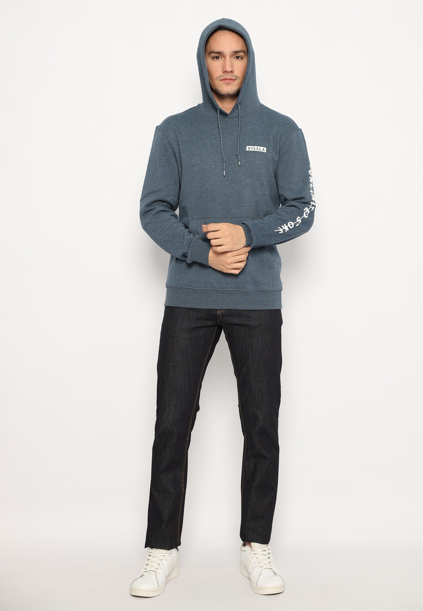 VISSLA-COASTAL ECO PO HOODIE