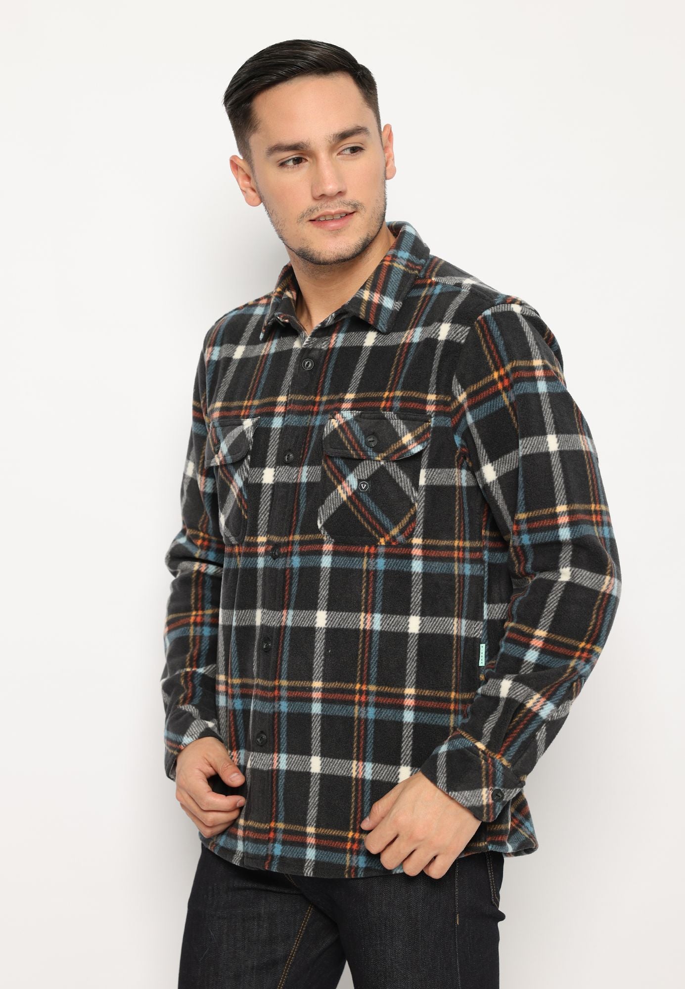 VISSLA-ECO-ZY LS POLAR FLANNEL