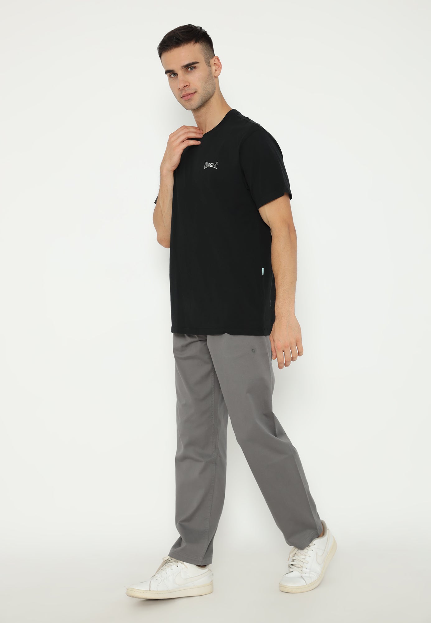 VISSLA-MASTERS OF STOKE COSMIC WASH SS ORGANIC TEE-BLK