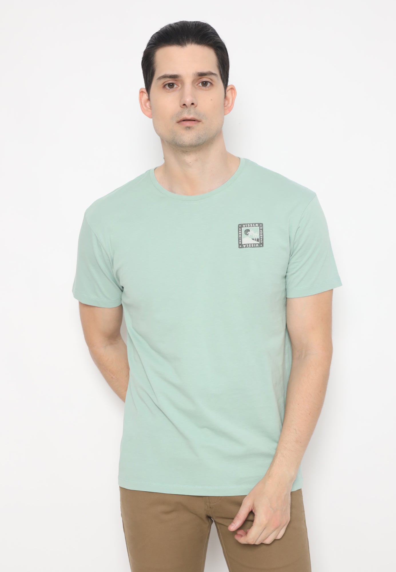 VISSLA-SUNRISE ORGANIC TEE