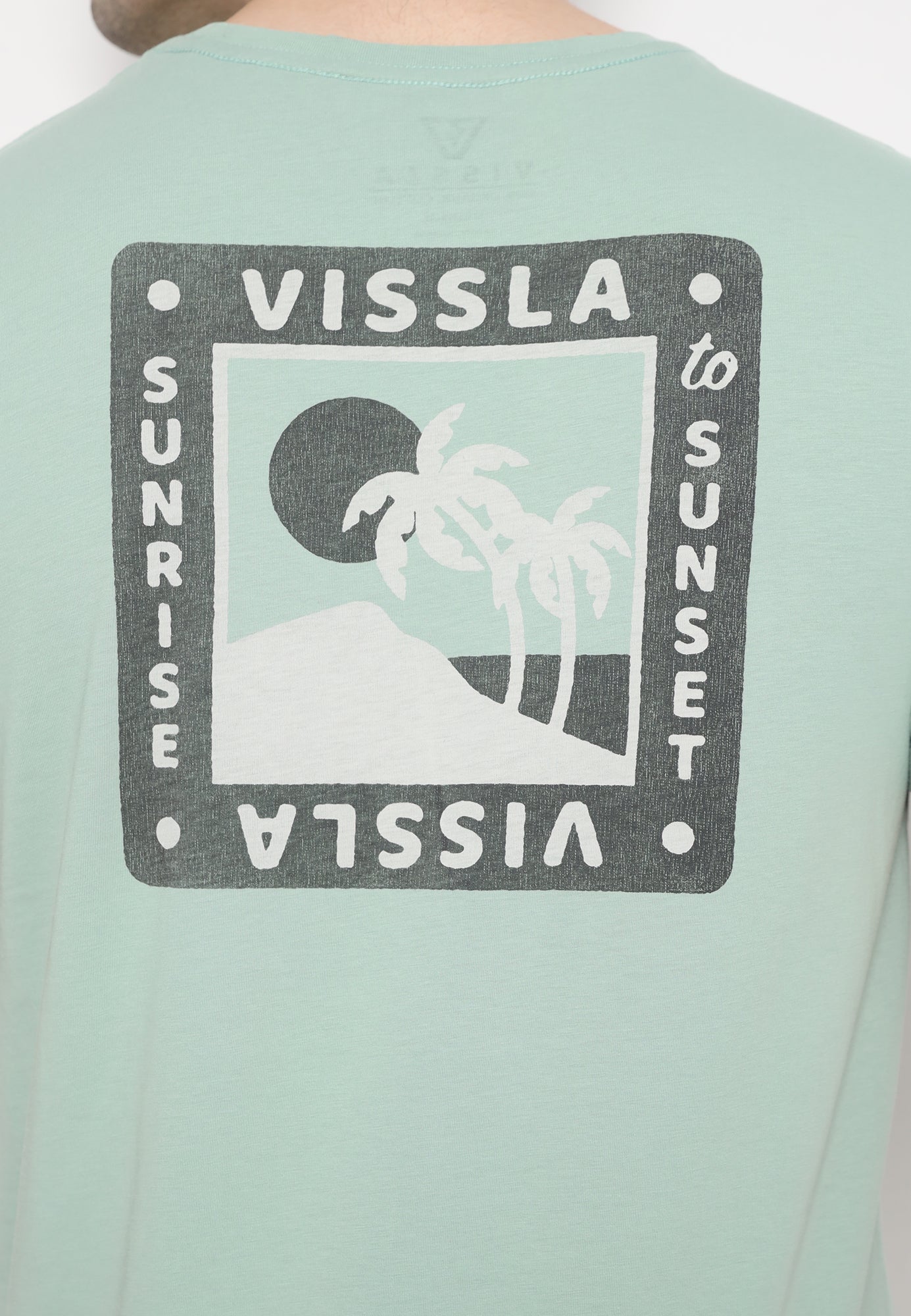 VISSLA-SUNRISE ORGANIC TEE