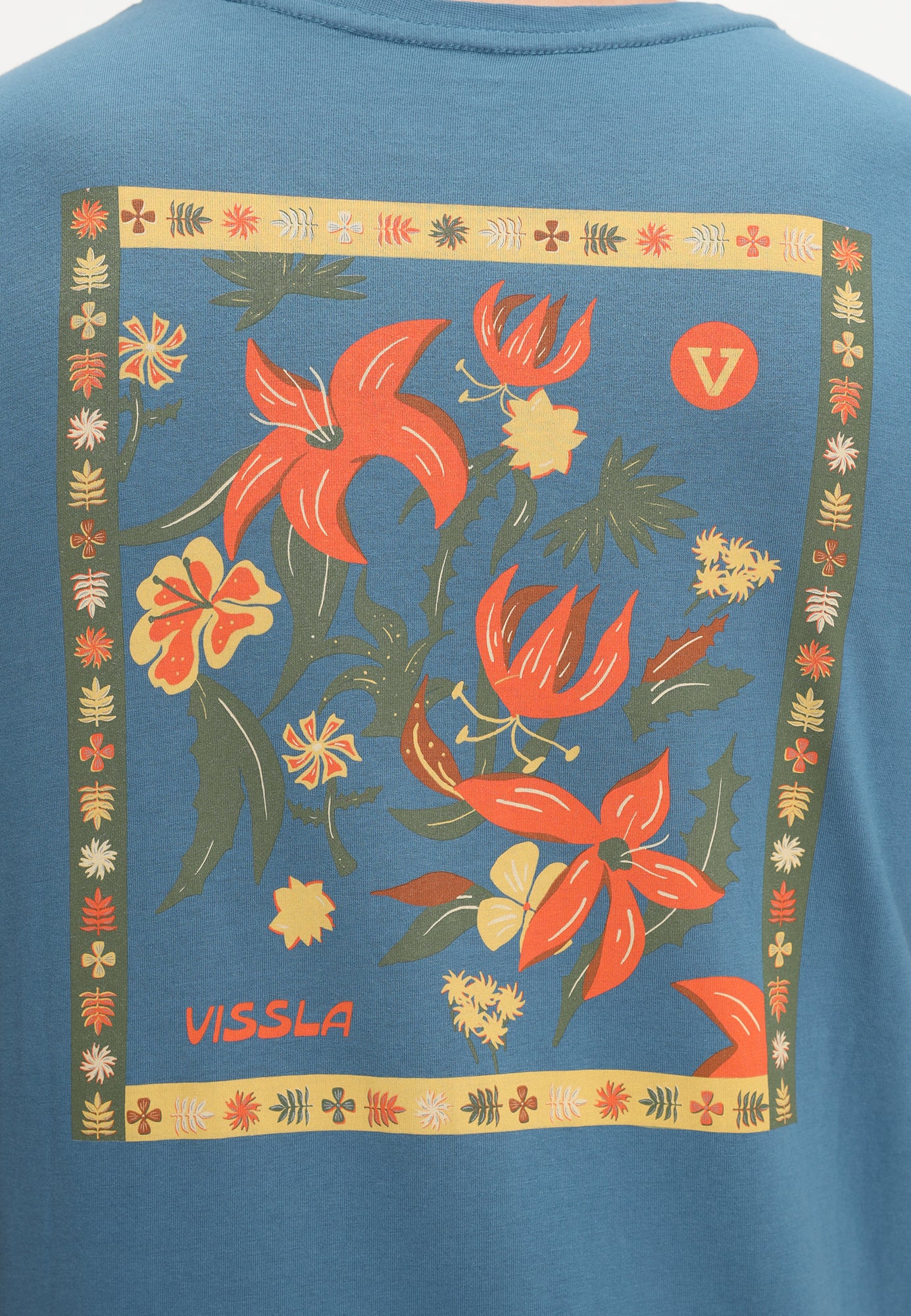 VISSLA-HIBISCUS HAZE ORGANIC TEE