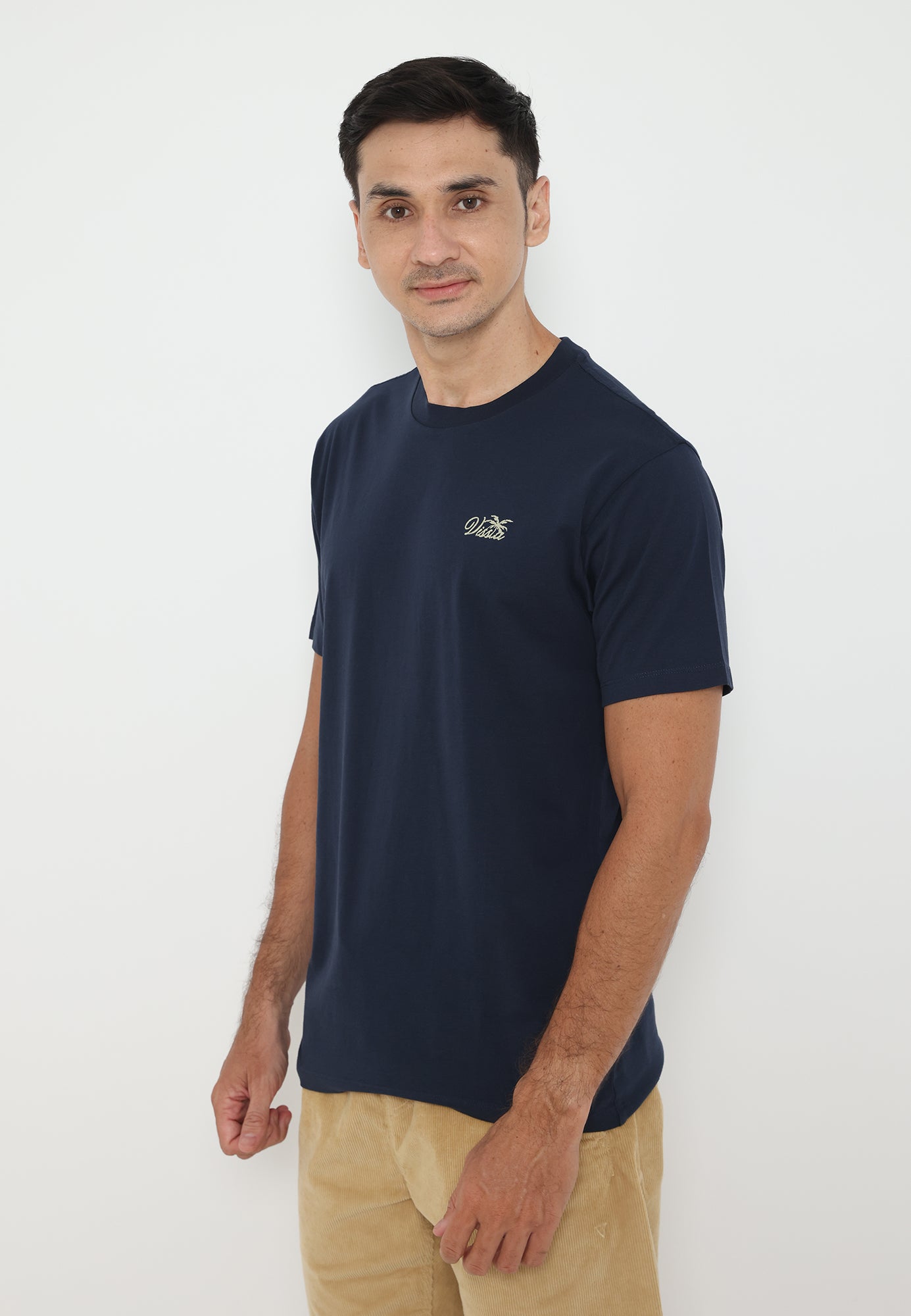 VISSLA-ESSENTIALS ORGANIC SS TEE
