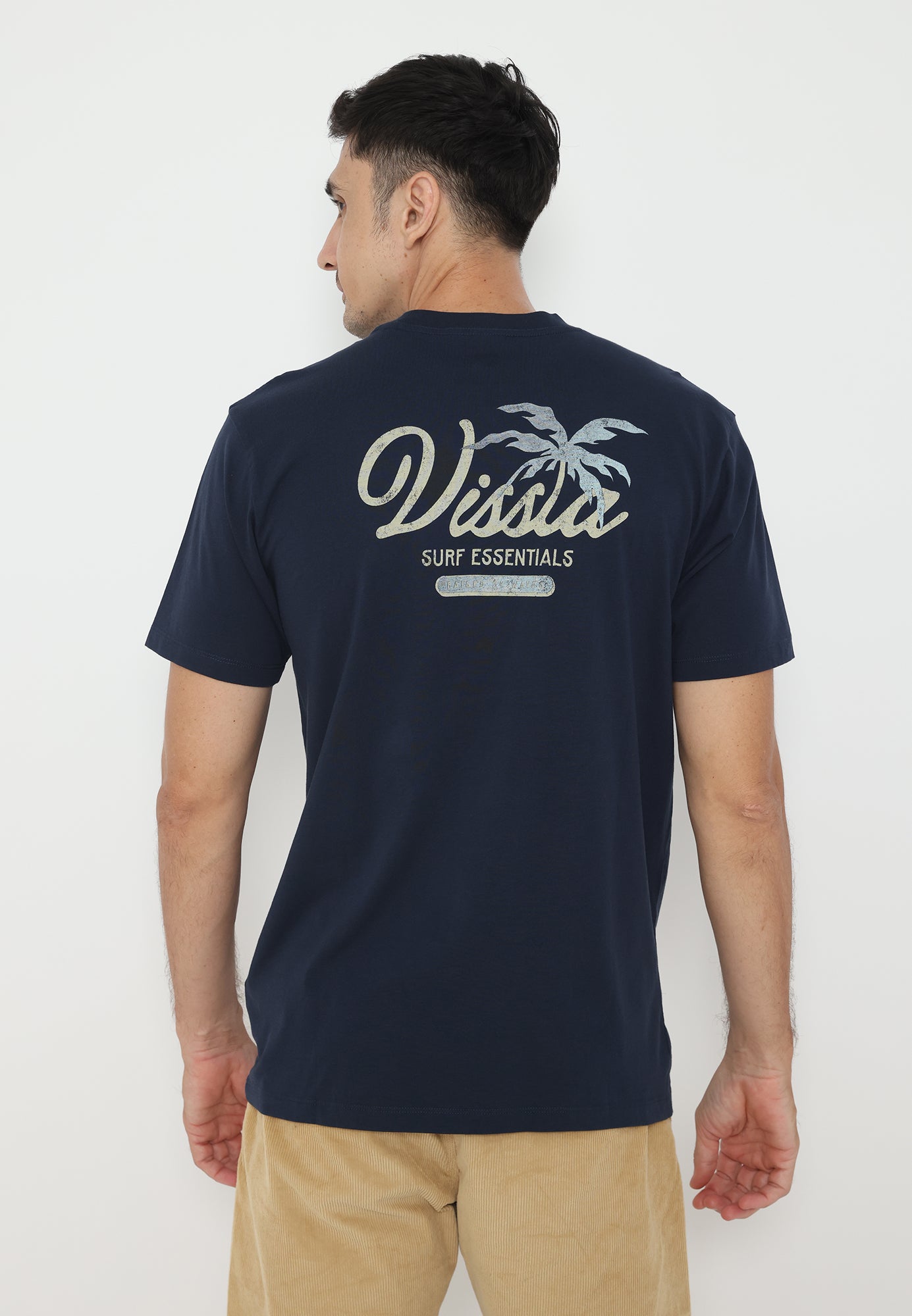 VISSLA-ESSENTIALS ORGANIC SS TEE