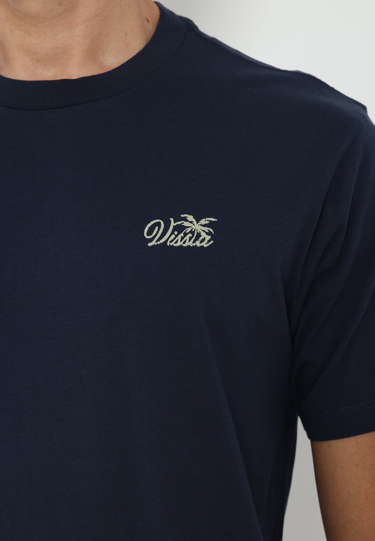 VISSLA-ESSENTIALS ORGANIC SS TEE