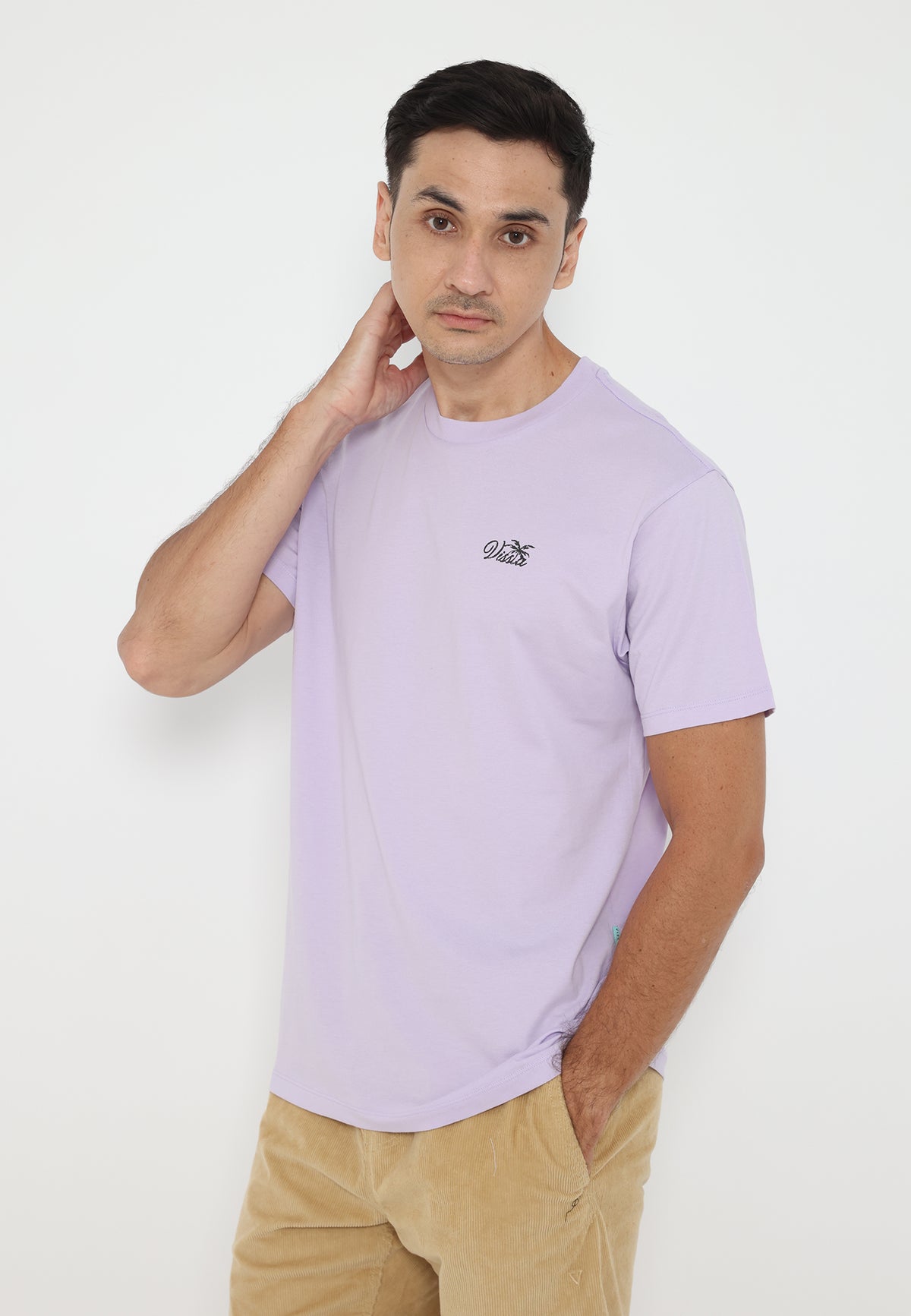 VISSLA-ESSENTIALS ORGANIC SS TEE
