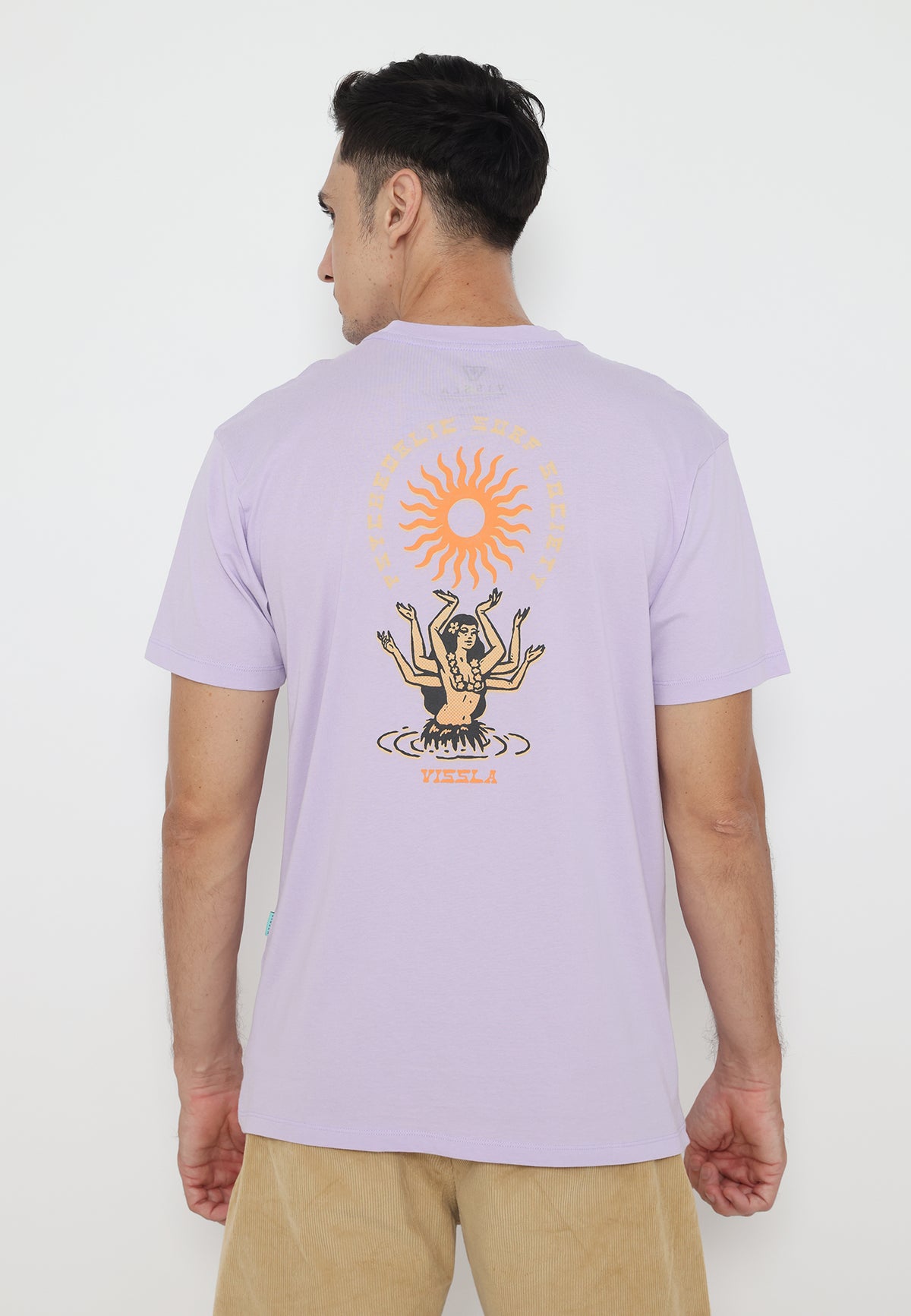 VISSLA-HULA HANDS ORGANIC SS TEE