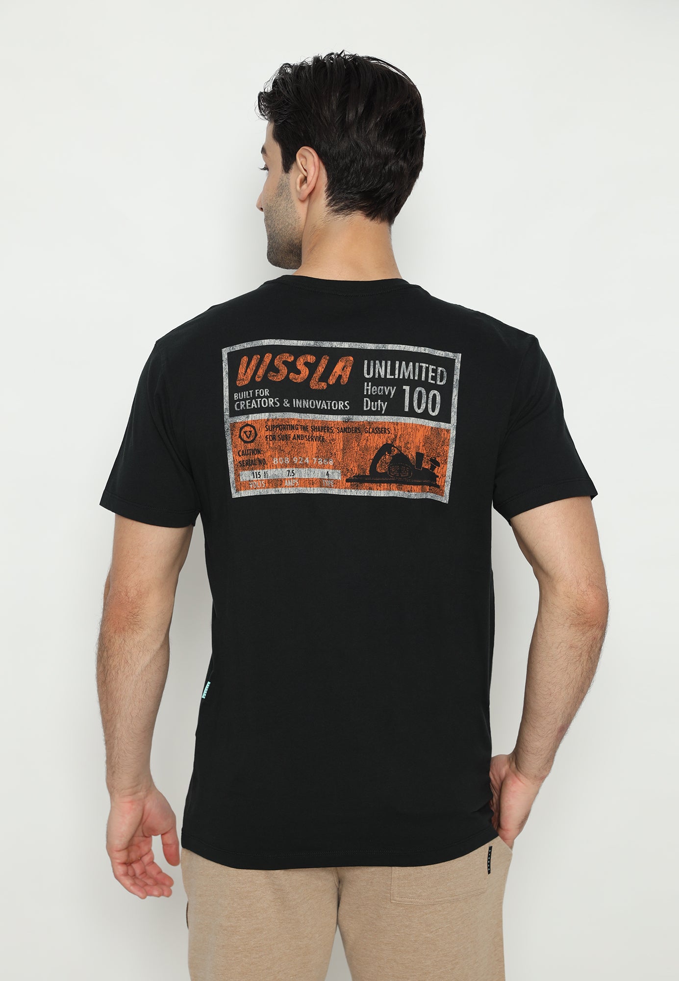 VISSLA-HEAVY DUTY PREMIUM TEE