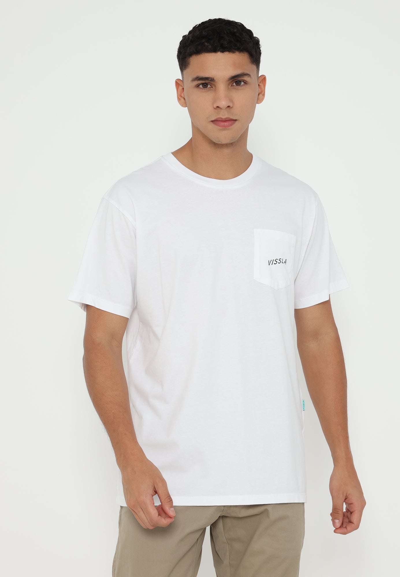 VISSLA-CAPTAIN SS ORGANIC POCKET TEE