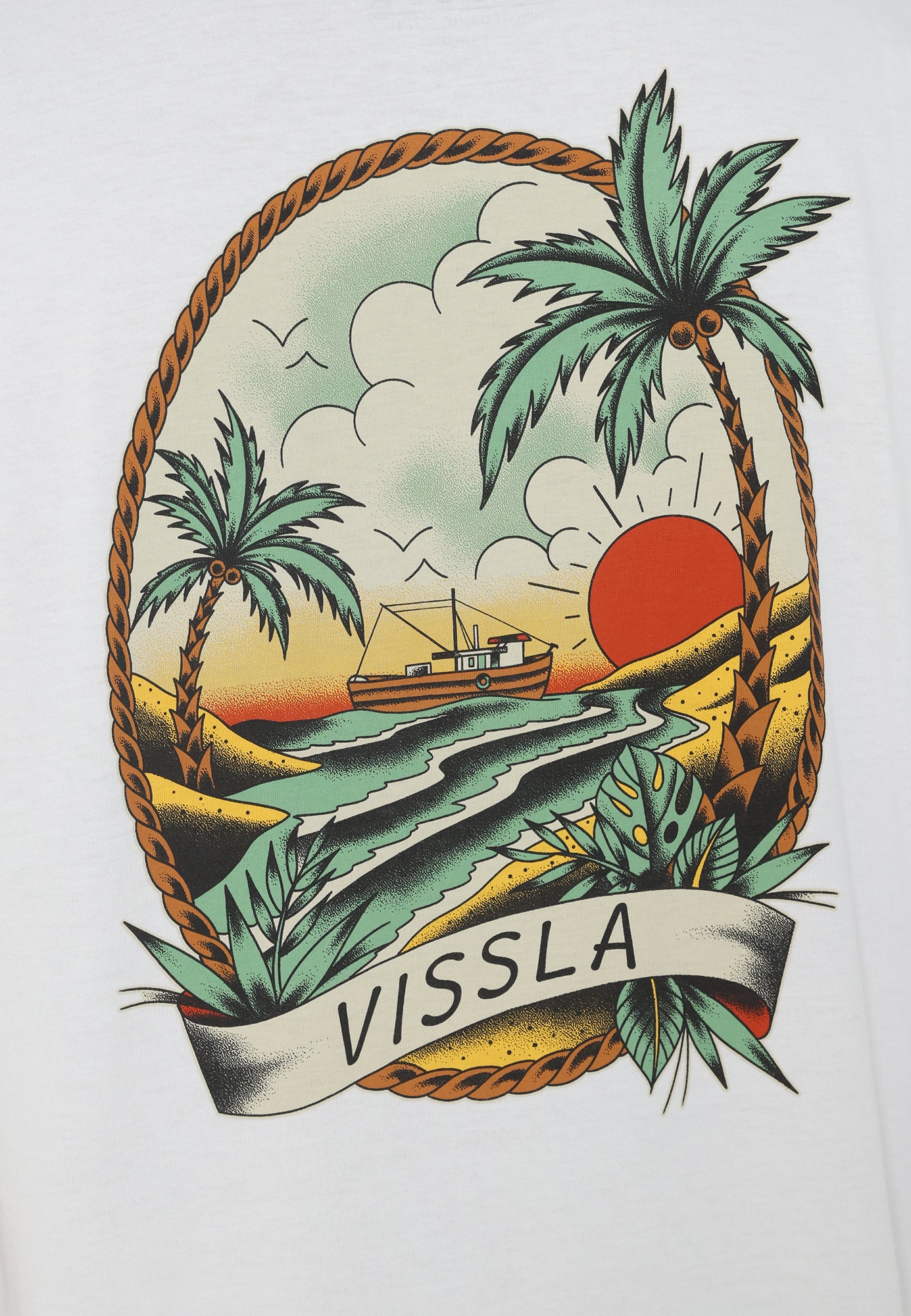 VISSLA-CAPTAIN SS ORGANIC POCKET TEE