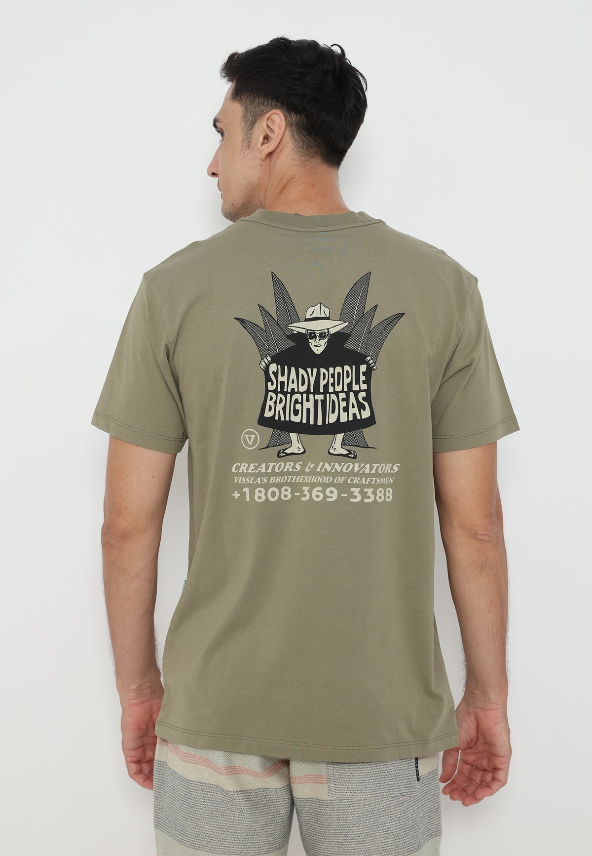 VISSLA-SHADY SHAPERS ORGANIC SS TEE