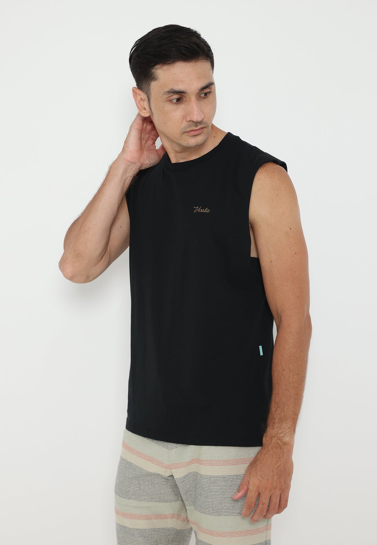 VISSLA-BAJA WEST ORGANIC MUSCLE TEE