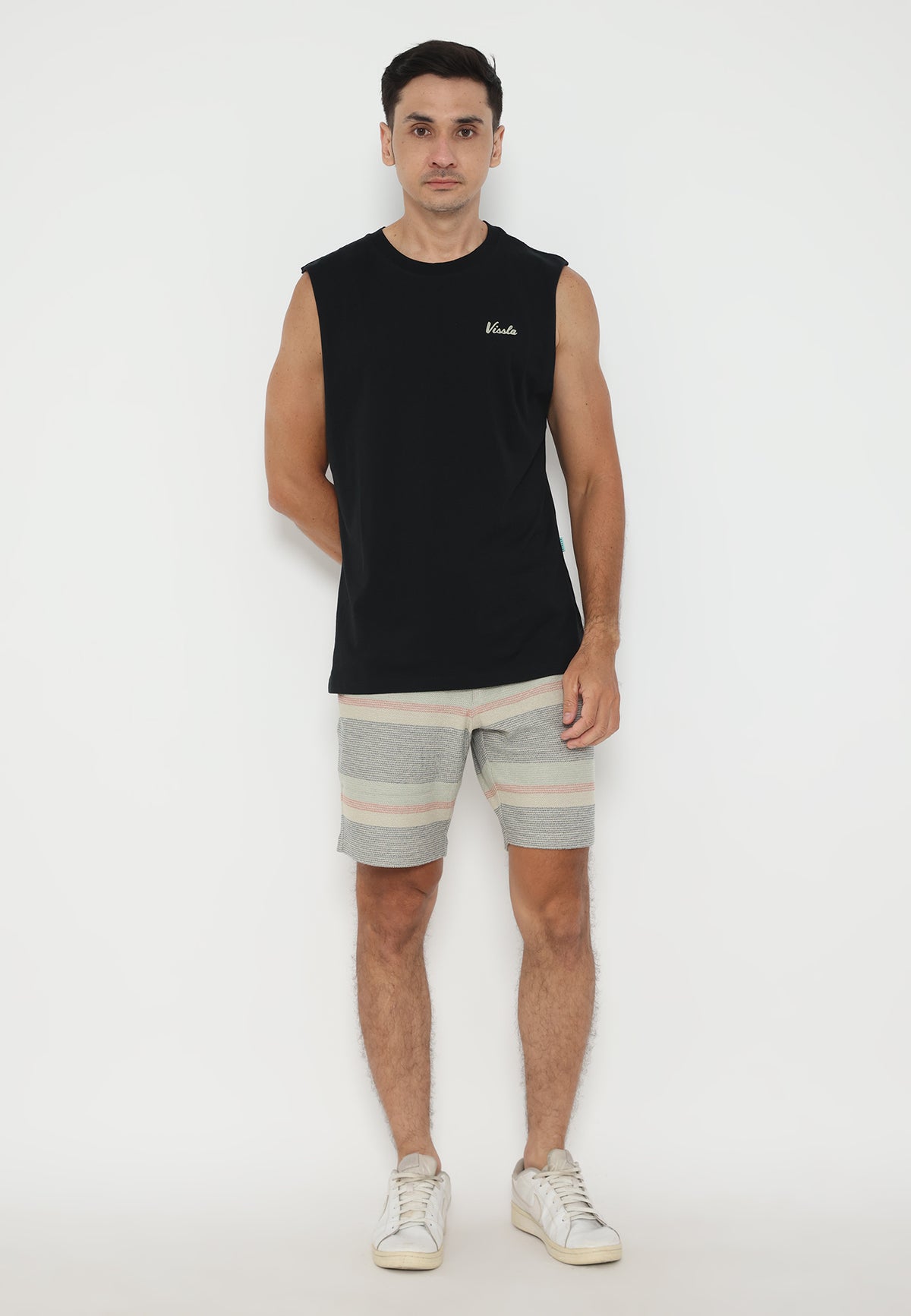 VISSLA-BONEYARDS COSMIC ORGANIC MUSCLE TEE